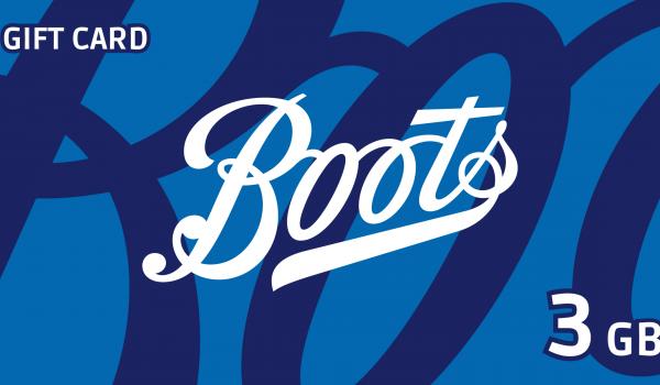 Boots Gift Card 3 GBP