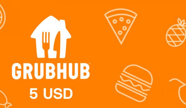 Grubhub Gift Card 5 USD