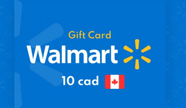 Walmart Gift Card 10 CAD