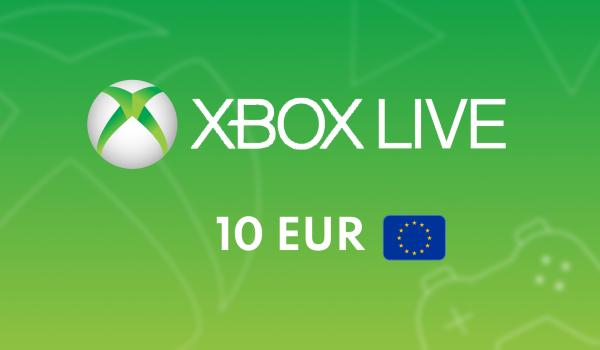 XBOX Live Gift Card 10 EUR