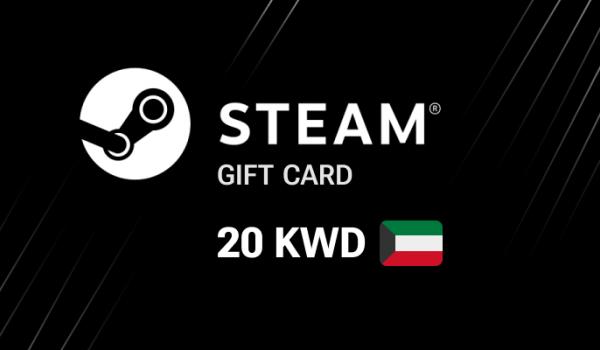 Steam Gift Card 20 KWD