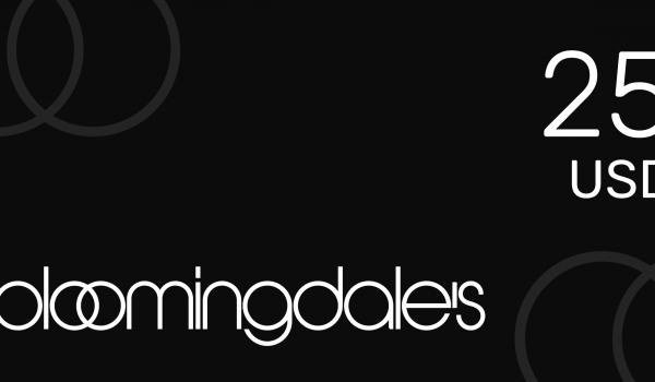 Bloomingdales Gift Card 25 USD