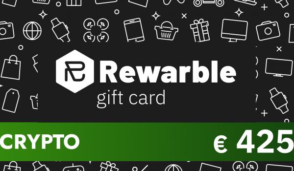 Rewarble Crypto Gift Card 425 EUR