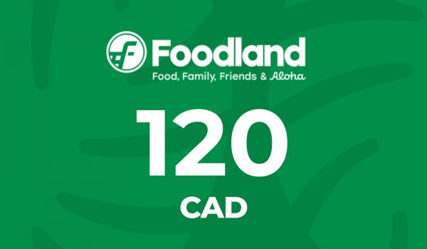Foodland Gift Card 120 CAD