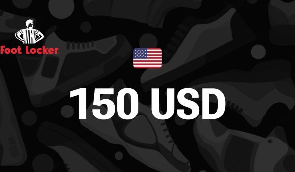 Foot Locker Gift Card 150 USD
