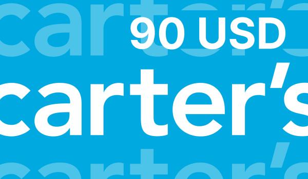 Carters Gift Card 90 USD