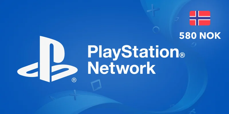 PlayStation Network Gift Card 580 NOK
