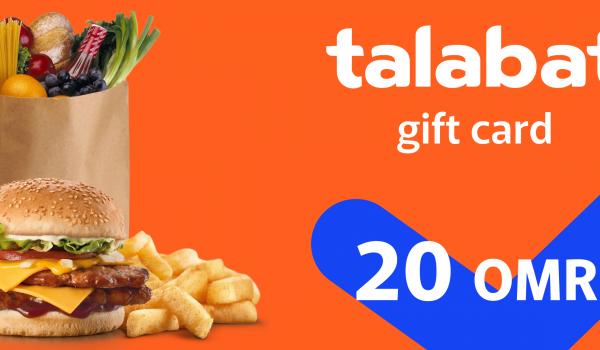 Talabat Gift Card 20 OMR
