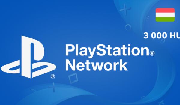 PlayStation Network Gift Card 3000 HUF