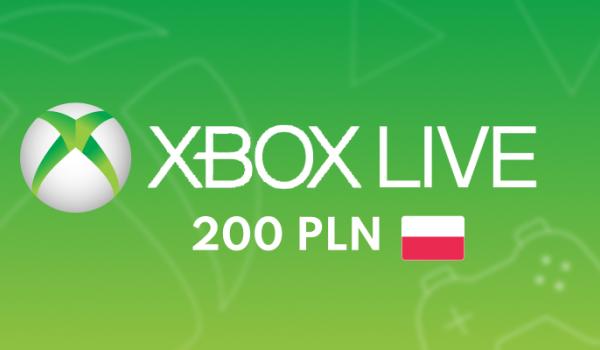 XBOX Live Gift Card 200 PLN