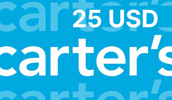 Carters Gift Card 25 USD