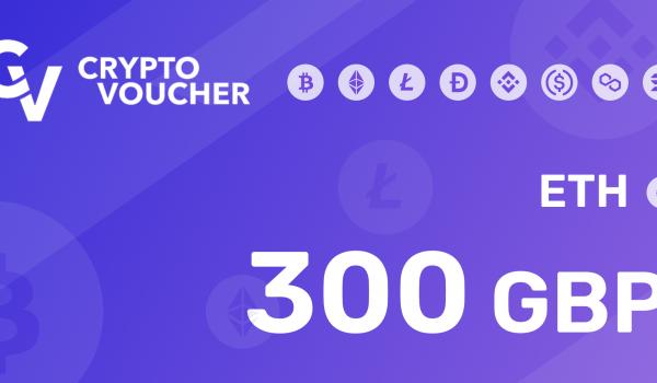 Crypto Voucher ETH 300 GBP