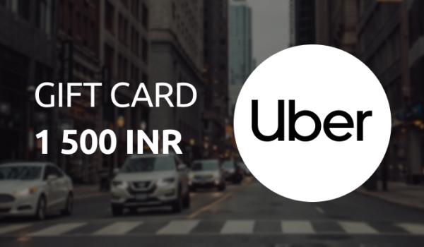Uber Gift Card 1500 INR