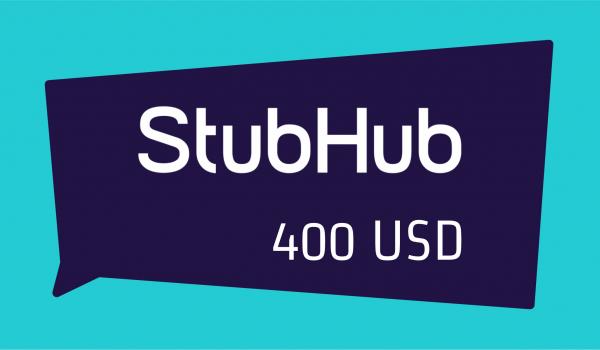 StubHub Gift Card 400 USD
