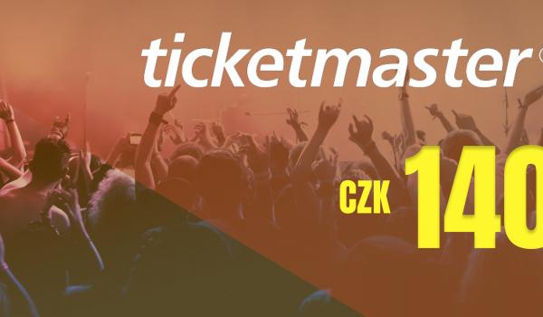 Ticketmaster Gift Card 140 CZK