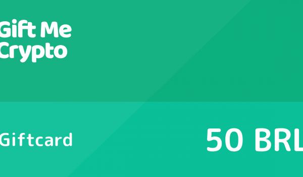 Gift Me Crypto Gift Card 50 BRL
