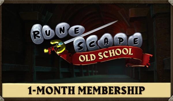 Old School RuneScape 1 Month Membership DLC (PC)