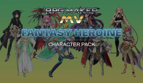 RPG Maker MV - Fantasy Heroine Character Pack (DLC)