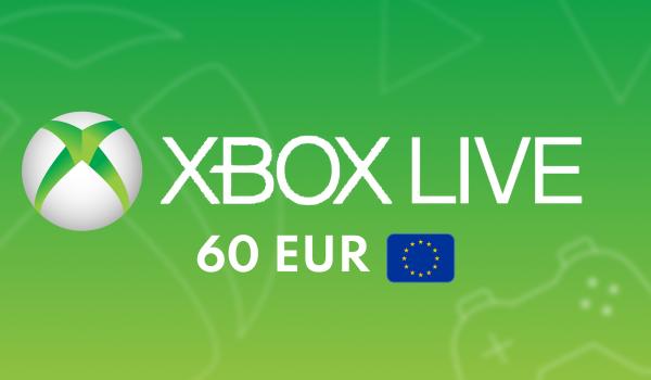 XBOX Live Gift Card 60 EUR