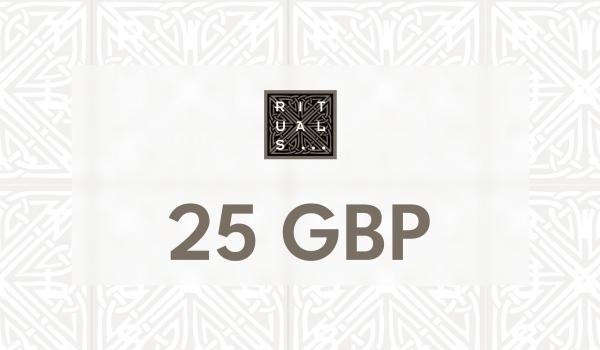 Rituals Gift Card 25 GBP
