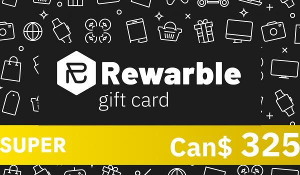 Rewarble Super Gift Card 325 CAD