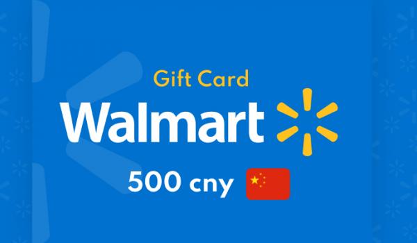 Walmart Gift Card 500 CNY