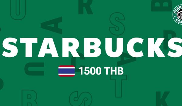 Starbucks Gift Card 1500 THB