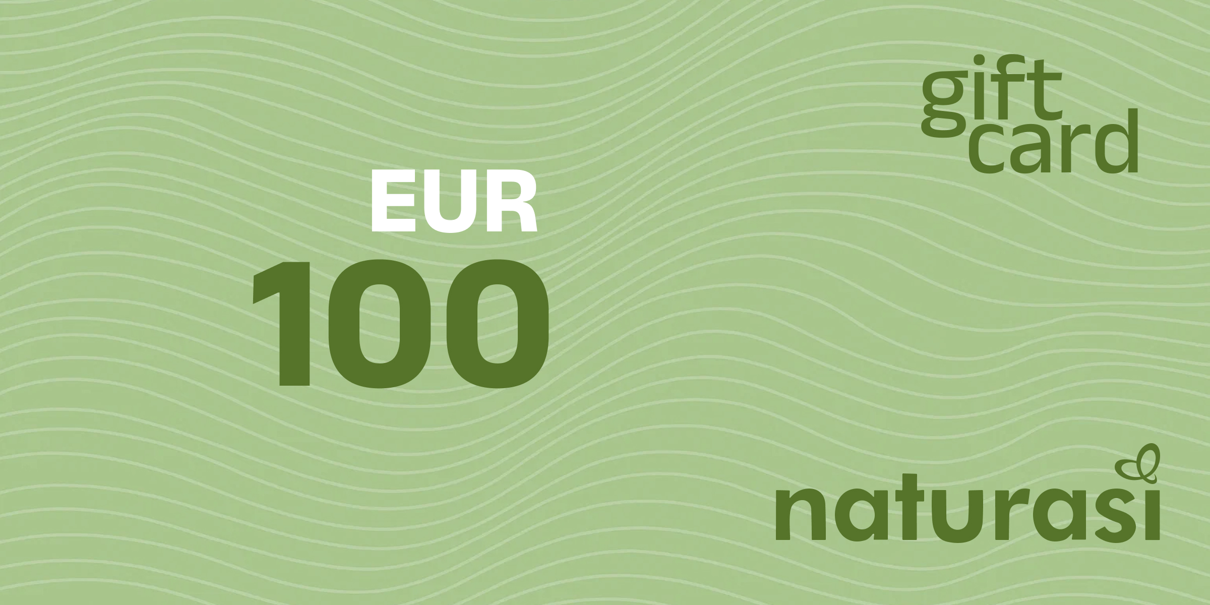 NaturaSi Gift Card 100 EUR