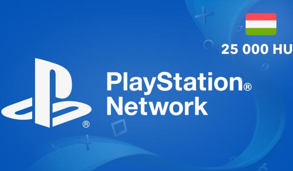 PlayStation Network Gift Card 25000 HUF