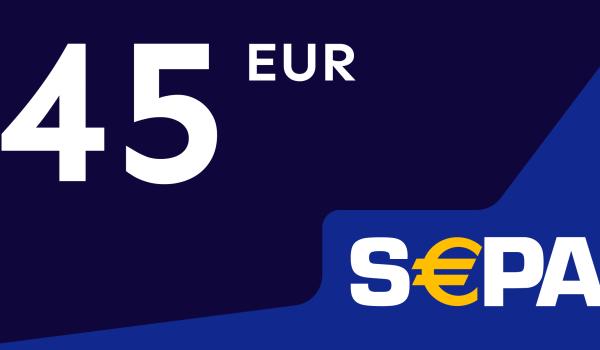 SEPA Gift Card 45 EUR