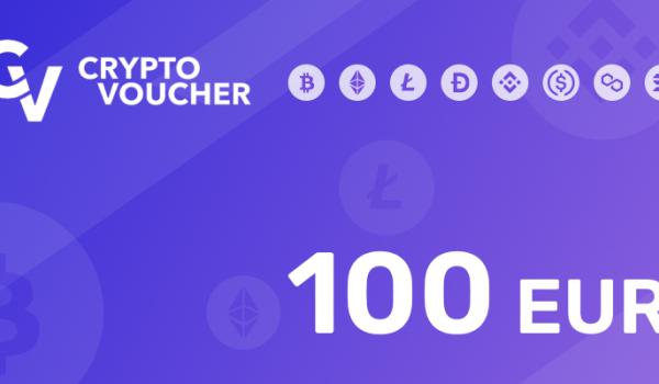Crypto Voucher Gift Card 100 EUR