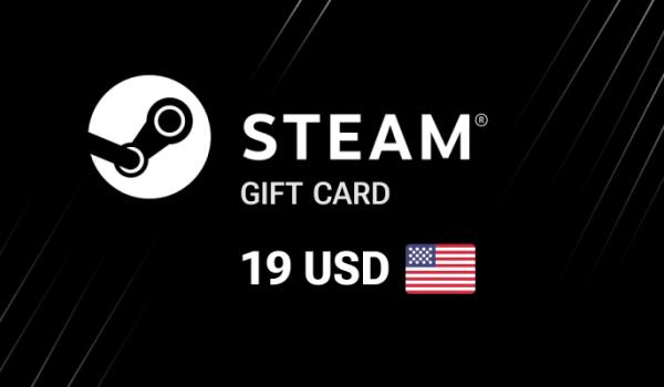 Steam Gift Card 19 USD