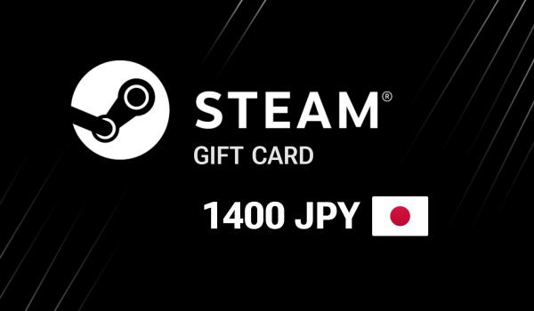Steam Gift Card 1400 JPY