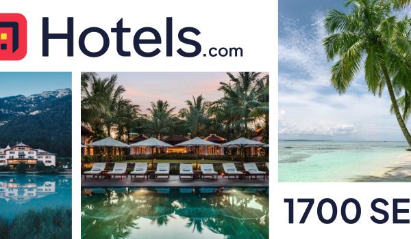 Hotelscom Gift Card 1700 SEK