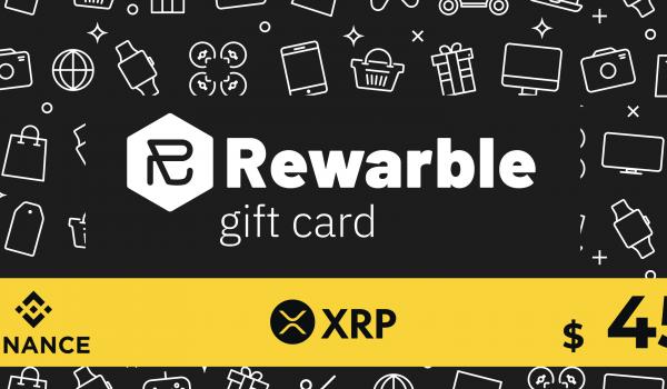Rewarble Binance Gift Card XRP 45 USD