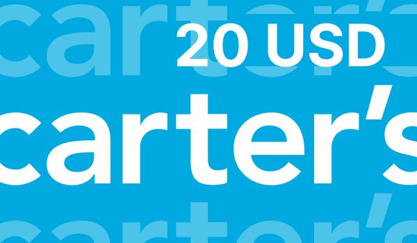 Carters Gift Card 20 USD