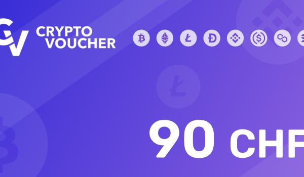 Crypto Voucher Gift Card 90 CHF