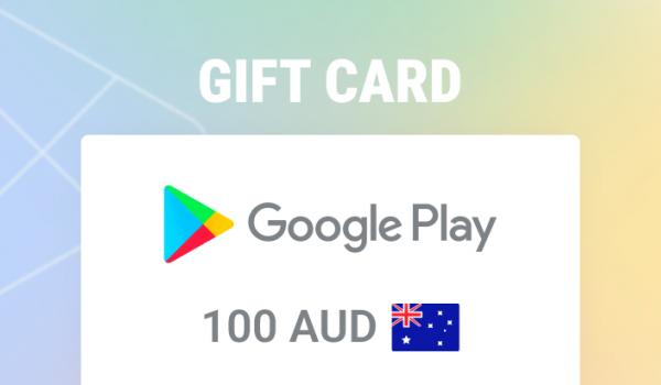 Google Play Gift Card 100 AUD