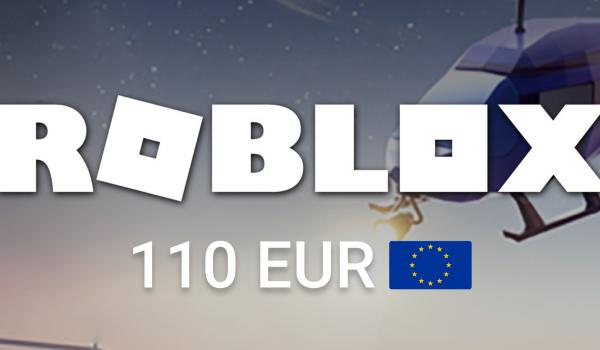Roblox Gift Card 110 EUR