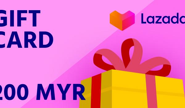 Lazada Gift Card 200 MYR