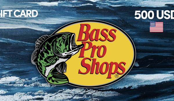 Bass Pro Shops Gift Card 500 USD