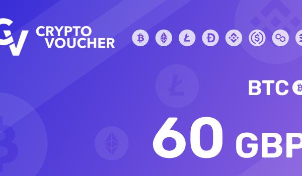 Crypto Voucher BTC 60 GBP