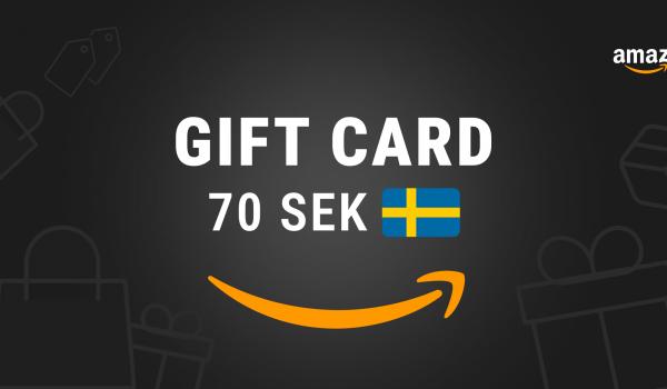 Amazon Gift Card 70 SEK