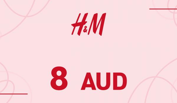 H and M Gift Card 8 AUD