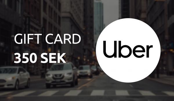 Uber Gift Card 350 SEK