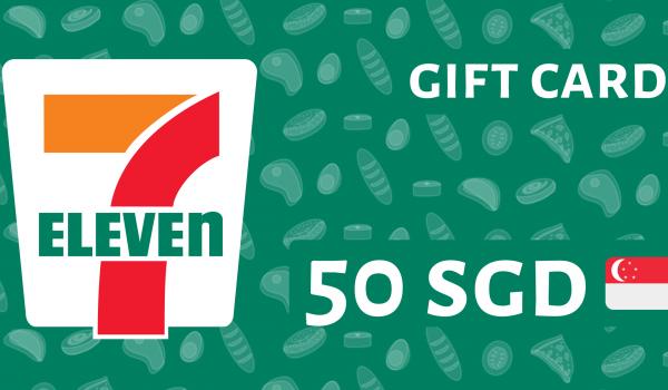 7 Eleven Gift Card 50 SGD