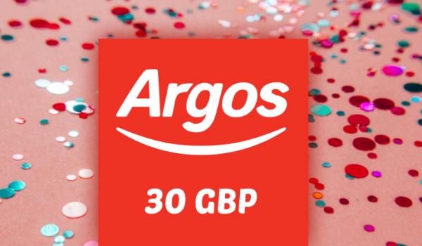 Argos Gift Card 30 GBP