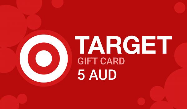 Target Gift Card 5 AUD