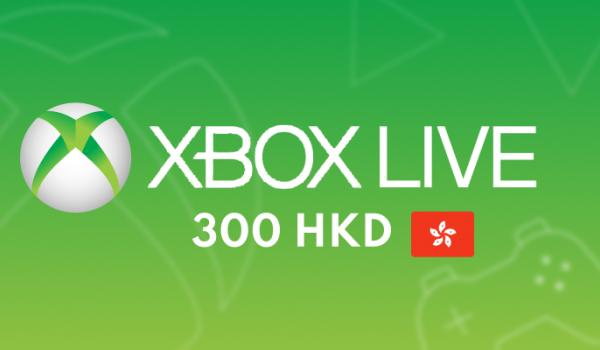 XBOX Live Gift Card 300 HKD