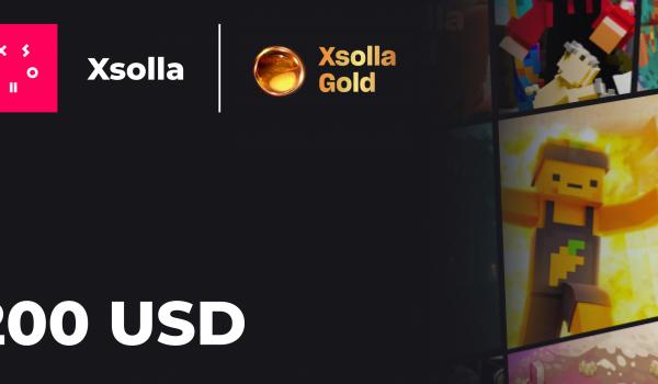 Xsolla Gold Gift Card 200 USD